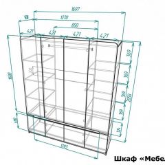 Шкаф платяной Мебелеф-14 | фото 7