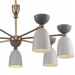 Подвесная люстра Maytoni Cloches MOD113PL-07W | фото 5