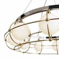 Подвесная люстра Maytoni Carcass MOD312PL-10GCH | фото 5