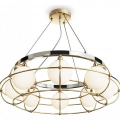 Подвесная люстра Maytoni Carcass MOD312PL-08GCH | фото 2