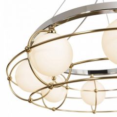 Подвесная люстра Maytoni Carcass MOD312PL-08GCH | фото 6