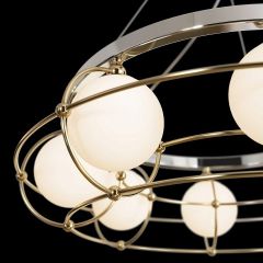 Подвесная люстра Maytoni Carcass MOD312PL-08GCH | фото 7