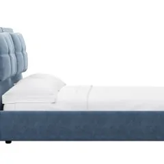 Кровать Ester 1600 с основанием и ПМ (Галакси лайт 22) Модель 311 | фото 3
