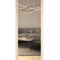 Шкаф-купе 2450 серии NEW CLASSIC K1+K1+K1+B22+PL4 (по 2 ящика лев/прав+F обр.штанга) профиль «Капучино» | фото 8