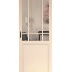 Шкаф-купе 2450 серии NEW CLASSIC K1+K1+K1+B22+PL4 (по 2 ящика лев/прав+F обр.штанга) профиль «Капучино» | фото 11