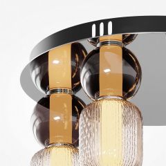 Подвесная люстра Maytoni Drop MOD273CL-L60CH3K | фото 5