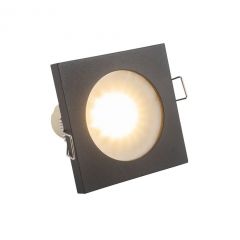 DK3015-BK Встраиваемый светильник влагозащ., IP 44, 50 Вт, GU10, черный, алюминий | фото 3