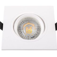 DK3021-WH Встраиваемый светильник, IP 20, 10 Вт, GU5.3, LED, белый, пластик | фото 3