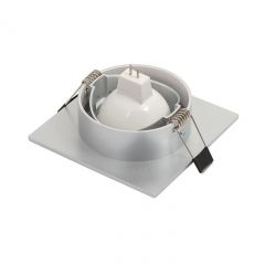 DK3021-CM Встраиваемый светильник, IP 20, 10 Вт, GU5.3, LED, серый, пластик | фото 3