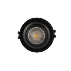 DK3024-BK Встраиваемый светильник, IP 20, 10 Вт, GU5.3, LED, черный, пластик | фото 2