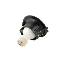 DK3024-BK Встраиваемый светильник, IP 20, 10 Вт, GU5.3, LED, черный, пластик | фото 3