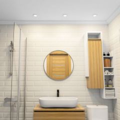 DK3016-WH Встраиваемый светильник влагозащ., IP 65, 50 Вт, GU10, белый, алюминий | фото 5