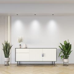 DK2510-WB Встраиваемый светильник SPACE со светодиодом d65 220V 8W 38° 4000К IP20 белый/черный алюминий | фото 8