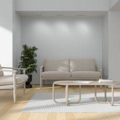 DK2515-WB Встраиваемый светильник SPACE со светодиодом L240mm 220V 20W 38° 4000К IP20 белый/черный алюминий | фото 6
