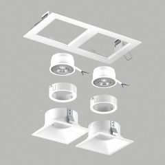 Встраиваемый светильник Lightstar Domino D5260606WMOD | фото 3