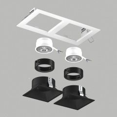 Встраиваемый светильник Lightstar Domino D5260707BMOD | фото 3
