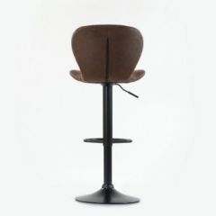 Барный стул Barneo N-86 Time / Black / VPU Brown Vintage коричневый винтаж PK970-18 | фото 2